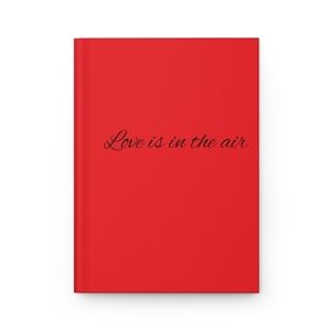 Valentine inspired hardcover Journal